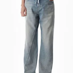 Jack & Jones Men High-Rise Light Fade Stretchable Jeans-picture-20