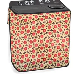 The Furnishing Tree Multi-Coloured Printed Washing Machine Cover-6