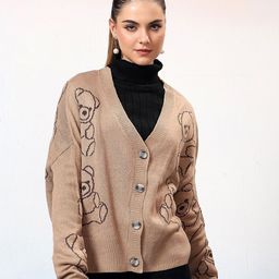 Kotty Women Printed Cardigan-image-23