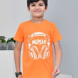 YOUMAA Boys Bio Finish Graphic Printed Round Neck Cotton T-shirt-image-87