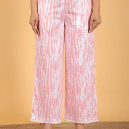 Aramya Women Tie and Dye Printed Ethnic Palazzos-picture-45