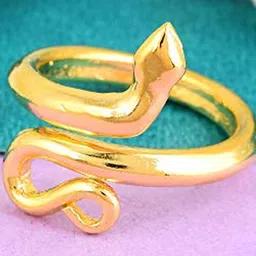 Missmister Unisex Gold Ring-35
