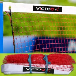 Red Nylon Machine Knitted Badminton Net Badminton Net-10