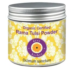 Deve Herbes Organic Certified Rama Tulsi Powder - 200ml-46