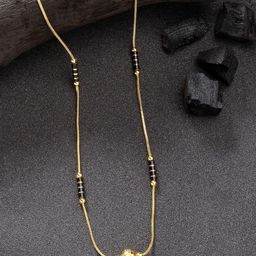 Anouk Gold-Plated Artificial Beaded Mangalsutra-image-85
