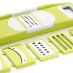 6 in 1 Vegetable & Fruit Slicer With Stainless Steel Blade, Kitchen Food Cutter Vegetable & Fruit Grater & Slicer-7