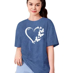 LOCAVESTIR Girls Printed T-shirt-picture-37