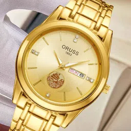 ORUSS Men Dial & Stainless Steel Straps Analogue Watch IFGBCGEECJIJ-45