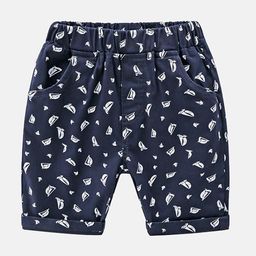 LULU & SKY Boys Printed High-Rise Shorts-image-28
