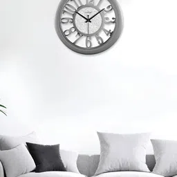 RANDOM Unisex Grey Clocks-29
