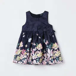 Juniors by Lifestyle Floral Print Fit & Flare Dress-picture-31