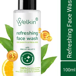 WELKIN Set Of 3 Refreshing Face Wash With Vitamin E - 100 ml Each image 3