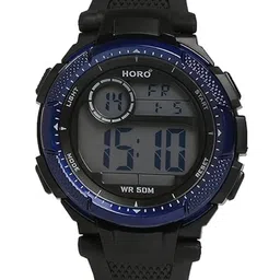 Horo Men Printed Dial & Straps Digital Watch WDG104-14