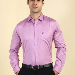Allen Solly Men Slim Fit Printed Formal Shirt-image-93