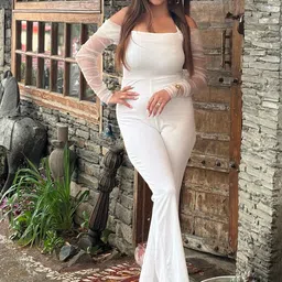 TANDUL Halter Neck Basic Jumpsuit-picture-35