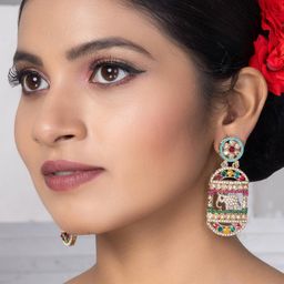 zarmar fashion Gold-Plated Alloy Earrings-image-91
