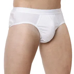 Ramraj Pack Of 4 Outer Elastic Mid Rise Basic BriefsSURYA_OE_WT2BK2_4P image 5