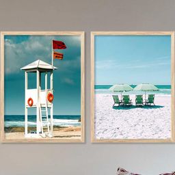 WALLLANE Brown 2 Piece Wood Wall Paintings-image-31