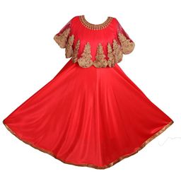 BAESD Embellished Embroidered A-Line Maxi Dress-image-43