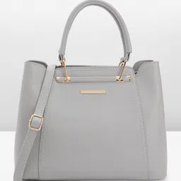 French Connection Structured Handheld Bag with Detachable Sling Strap image 4
