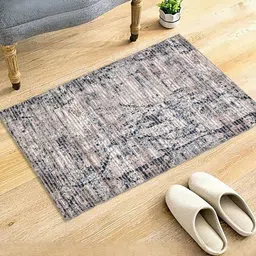Homzz Modern Platinum Digital Printed Cotton Dhurrie - 22x36 Inch-picture-22