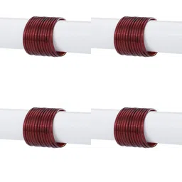 1ST TIME Set Of 40 Maroon Alloy Bangles-picture-49