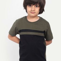 Billion Boys Colourblocked Pure Cotton Pockets T-shirt-image-54