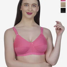 SHYAM SONS FLAIR Women Pack of 3 Full Coverage Minimizer Bra-picture-7