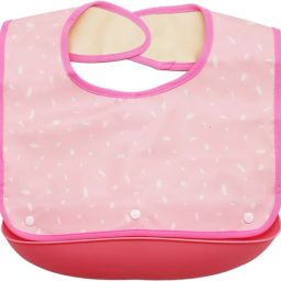 Adult Bibs, Waterproof Adjustable, Short Style with Leakproof Pocket Adult-image-12