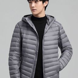 StyleCast x Revolte Mock Collar Puffer Jacket-25