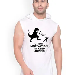 Fashnobic Dinosaur Printed Gym Vests K__print-9_gym_vest_white-image-37