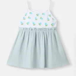 Nauti Nati Girls Print Shoulder Straps Fit & Flare Dress-21