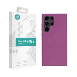 SPRIG Unisex Solid Back Case Mobile Accessories-14