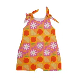 YK Infant Girls Printed Pure Cotton Jumpsuit-picture-18
