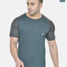CHKOKKO Pack Of 2 Men Solid Round Neck T-shirt-image-30