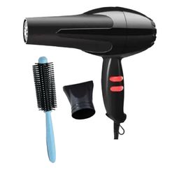 CK INDIA 1500 Watts Hair Dryer & Rolling Comb- Black-58