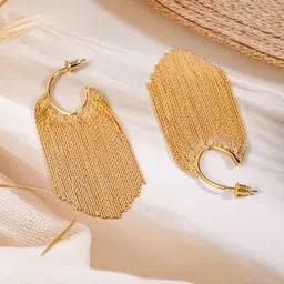 Rubans 18K Gold-Plated Classic Drop Earrings image 4