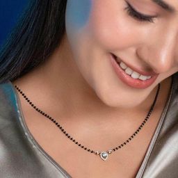 Anouk Gold-Plated Artificial Stones and Beads Mangalsutra-2