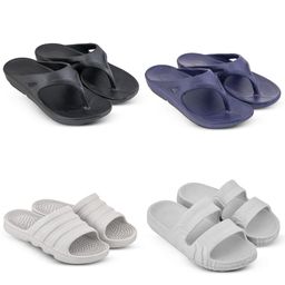 Feel alive Men Set Of 4 Ultra-Comfortable & Lightweight Thong Flip-Flops & Sliders-picture-32