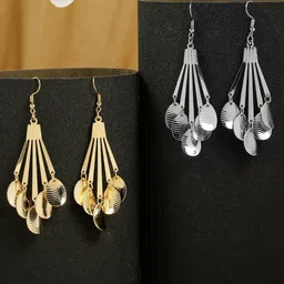 Stoln Set Of 2 Contemporary Drop Earrings-48