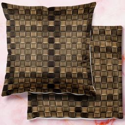 ArtzFolio Multicoloured Set of 2 Square Cushion Covers-image-68