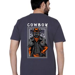 LA MILANO Men Graphic Printed Round Neck Pure Cotton T-shirt-image-39