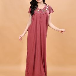 CHUI MUI Women Maternity Maxi Nightdress-image-61