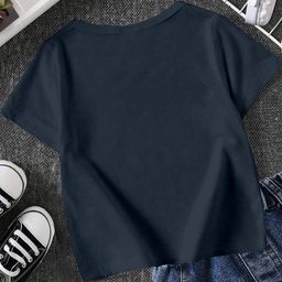 FIONAA TRENDZ Kids Navy Blue Tshirts-image-60