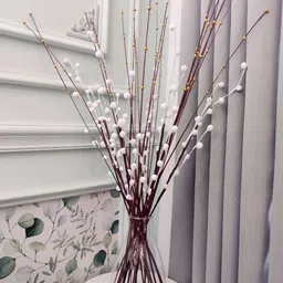Myntra Elegant Homes White 1 Pieces Berry Bonsai Artificial Flower-image-81