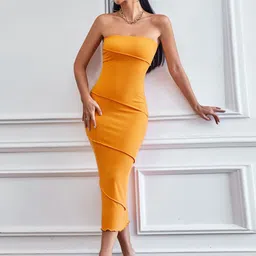 StyleCast Off-Shoulder Bodycon Midi Dress-image-39