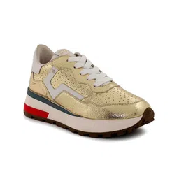 Saint G Women Colourblocked Leather Sneakers-39