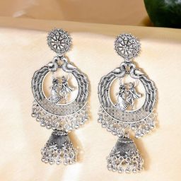VOJ Circular Studs Earrings-7