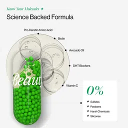 Beautywise Dual Action Hair Rescue With Biotin & Keratin - 30 Capsules image 3