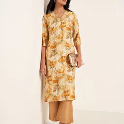 RANGMANCH BY PANTALOONS Floral Printed Kurta-38